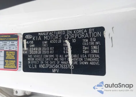 2019 Kia Soul + из США, поврежденный, VIN KNDJP3A54K7633705